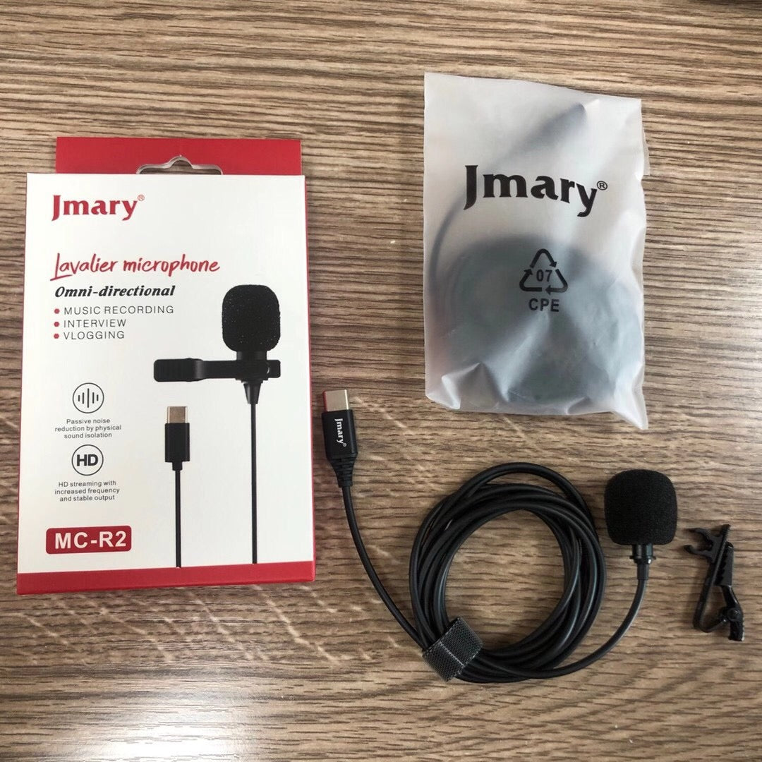 Jmary MC-R2 Type-C Live Broadcast Microphone Jmary MC-R2 Type-C Live Broadcast Microphone